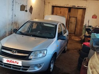 2012 Lada (ВАЗ) Granta I, серебристый, 300000 рублей, вид 1