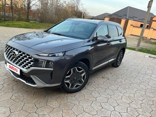 2021 Hyundai Santa Fe IV Рестайлинг, серый, 3550000 рублей, вид 4