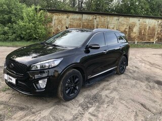 2017 Kia Sorento III Prime, чёрный, 2300000 рублей, вид 4