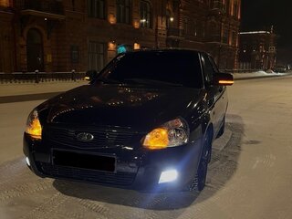 2009 Lada (ВАЗ) Priora I, чёрный, 490000 рублей, вид 3