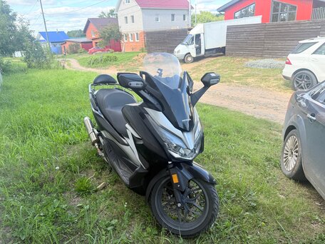 2018 Honda Forza, чёрный, 460000 рублей, вид 1