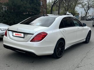 2014 Mercedes-Benz S-Класс 400 Long VI (W222, C217), чёрный, 2850000 рублей, вид 4