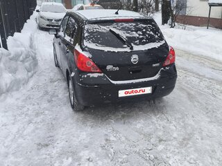 2008 Nissan Tiida I, чёрный, 800000 рублей, вид 3