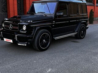 1998 Mercedes-Benz G-Класс 500 Euro 2 II (W463), чёрный, 2500000 рублей, вид 1