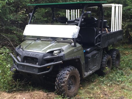 2013 Polaris Ranger 6x6, зелёный, 2500000 рублей, вид 2