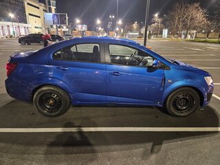 2013 Chevrolet Aveo II, синий, 390000 рублей, вид 2