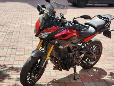 2015 Yamaha MT-09 Tracer (FJ-09), красный, 690000 рублей, вид 4