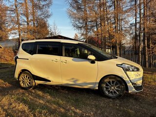 2016 Toyota Sienta II, белый, 1500000 рублей, вид 2