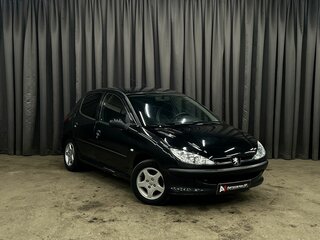 2007 Peugeot 206, чёрный, 199900 рублей, вид 2