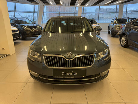2013 Skoda Superb DSG II Рестайлинг, серый, 1155000 рублей, вид 2
