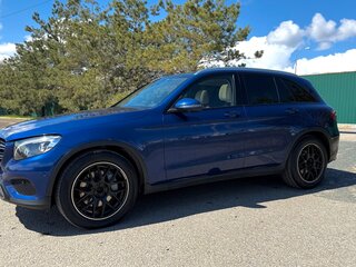 2018 Mercedes-Benz GLC 250 d I (X253), синий, 3200000 рублей, вид 2