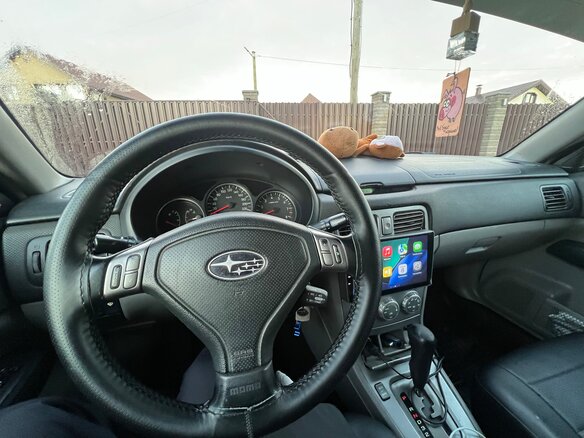 2007 Subaru Forester II Рестайлинг, чёрный, 888000 рублей - вид 10