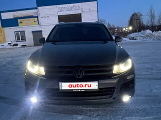 2011 Volkswagen Touareg II, чёрный, 1930000 рублей, вид 1