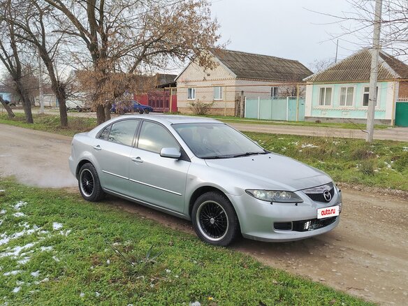 2006 Mazda 6 I (GG) Рестайлинг, серебристый, 499000 рублей - вид 2
