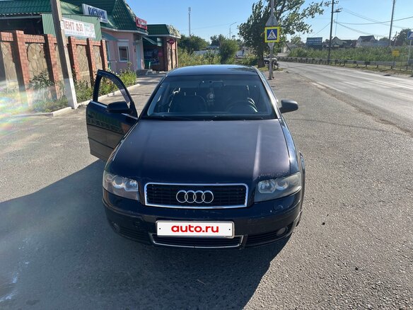2003 Audi A4 II (B6), синий, 500000 рублей