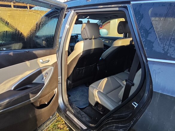 2015 Hyundai Santa Fe Grand III, синий, 2350000 рублей - вид 10