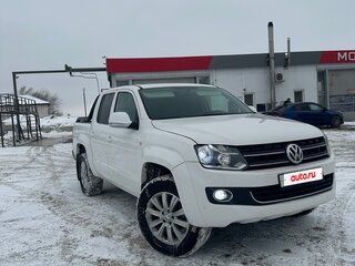 2013 Volkswagen Amarok Double Cab full-time I, белый, 2000000 рублей, вид 2