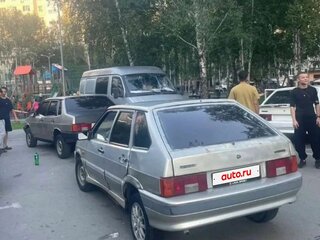 2005 Lada (ВАЗ) 2114, серебристый, 55000 рублей, вид 2