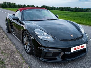 2019 Porsche 718 Spyder I (982), чёрный, 12500000 рублей, вид 3