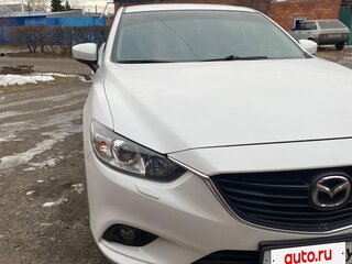 2017 Mazda 6 III (GJ) Рестайлинг, белый, 2050000 рублей, вид 2