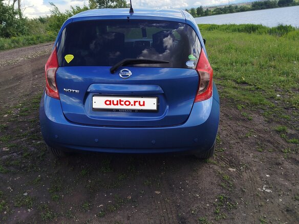 2016 Nissan Note II Рестайлинг, синий - вид 10