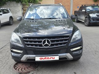 2012 Mercedes-Benz M-Класс 350 CDI III (W166), чёрный, 2400000 рублей, вид 1