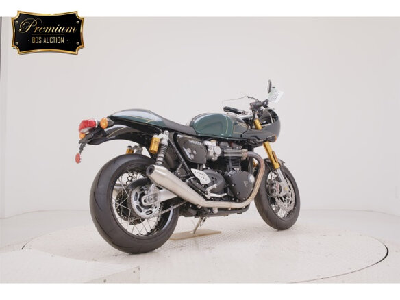 2024 Triumph Thruxton, зелёный, 1445000 рублей - вид 4