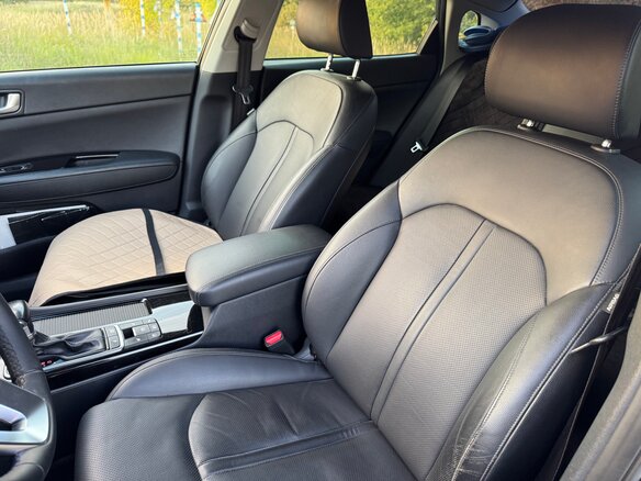 2019 Kia Optima IV Рестайлинг, синий, 1855000 рублей - вид 23