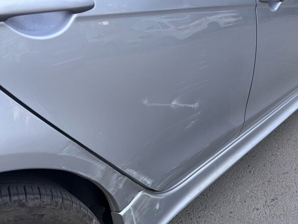 2008 Mitsubishi Lancer X, серебристый, 700000 рублей - вид 6