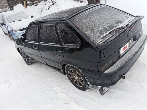 2011 Lada (ВАЗ) 2114, синий, 170000 рублей - вид 3