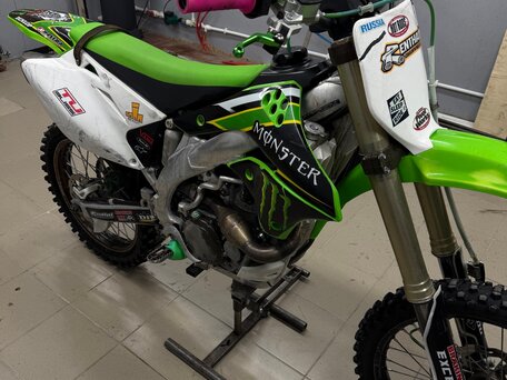 2008 Kawasaki KX 450, зелёный, 315000 рублей, вид 4
