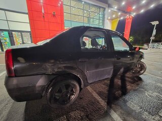 2009 Renault Logan I, чёрный, 170000 рублей, вид 5