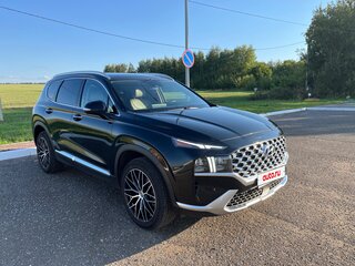 2021 Hyundai Santa Fe IV Рестайлинг, чёрный, 3398500 рублей, вид 5