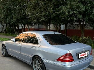 1999 Mercedes-Benz S-Класс 500 IV (W220), голубой, 630000 рублей, вид 5