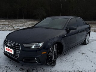 2018 Audi A4 V (B9), синий, 1750000 рублей, вид 2