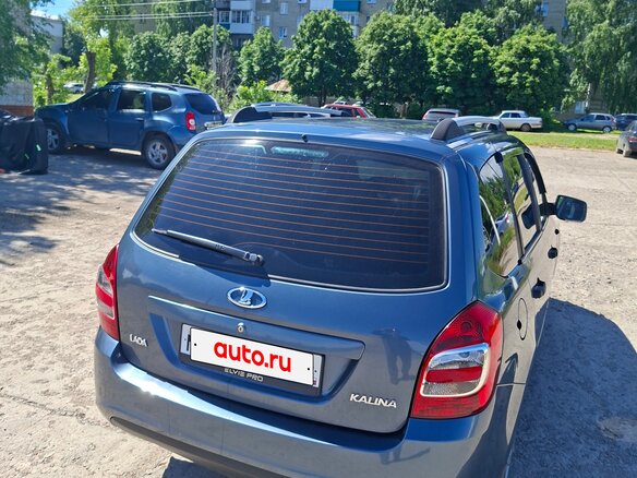 2016 Lada (ВАЗ) Kalina II, серый, 640000 рублей - вид 2