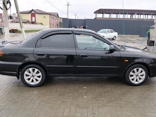 2007 Kia Spectra I Рестайлинг 2, чёрный, 460000 рублей, вид 2