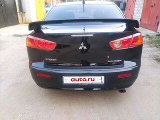 2008 Mitsubishi Lancer X, чёрный, 765000 рублей, вид 4