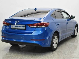 2018 Hyundai Elantra VI (AD), синий, 1155000 рублей, вид 4
