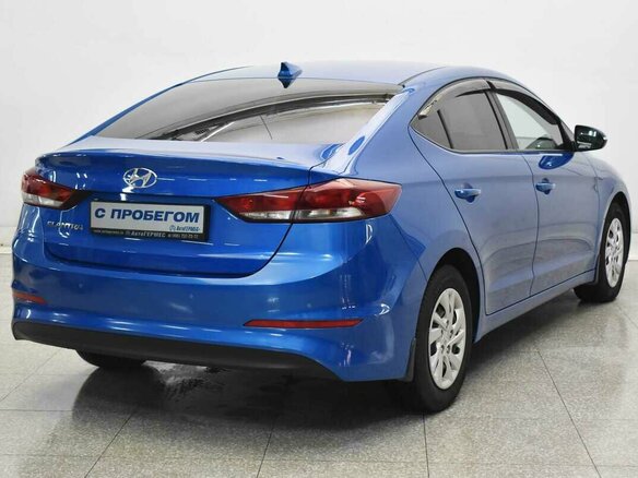 2018 Hyundai Elantra VI (AD), синий, 1120000 рублей - вид 3