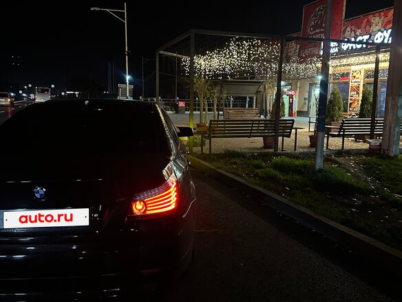 2009 BMW 5 серии 520i V (E60/E61) Рестайлинг, чёрный, 1000000 рублей - вид 10