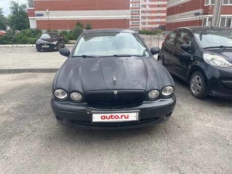 2005 Jaguar X-Type I, чёрный, 370000 рублей, вид 1