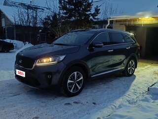 2018 Kia Sorento 6-speed III Prime Рестайлинг, серый, 2650000 рублей, вид 1