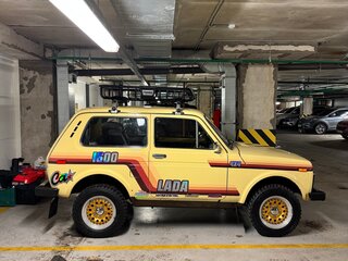 1987 Lada (ВАЗ) 2121 (4x4) I, жёлтый, 650000 рублей, вид 4