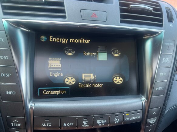 2008 Lexus LS Long 600h L IV, чёрный, 1650000 рублей - вид 11