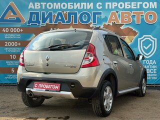 2014 Renault Sandero Stepway I, бежевый, 599000 рублей, вид 5