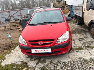 2007 Hyundai Getz I Рестайлинг, красный, 350000 рублей, вид 1