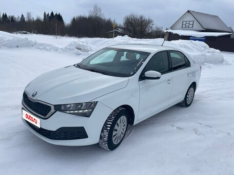 2021 Skoda Rapid II, белый, 860000 рублей, вид 1
