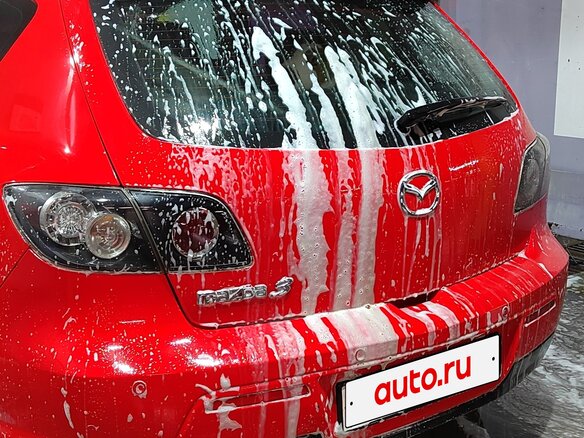 2007 Mazda 3 I (BK) Рестайлинг, красный, 400000 рублей - вид 5