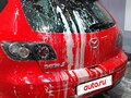 2007 Mazda 3 I (BK) Рестайлинг, красный, 400000 рублей - вид 5